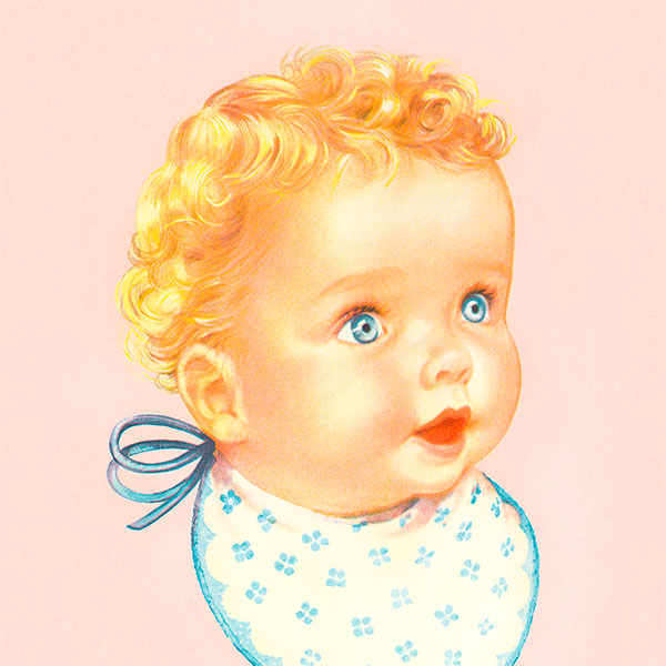 Illustrated baby