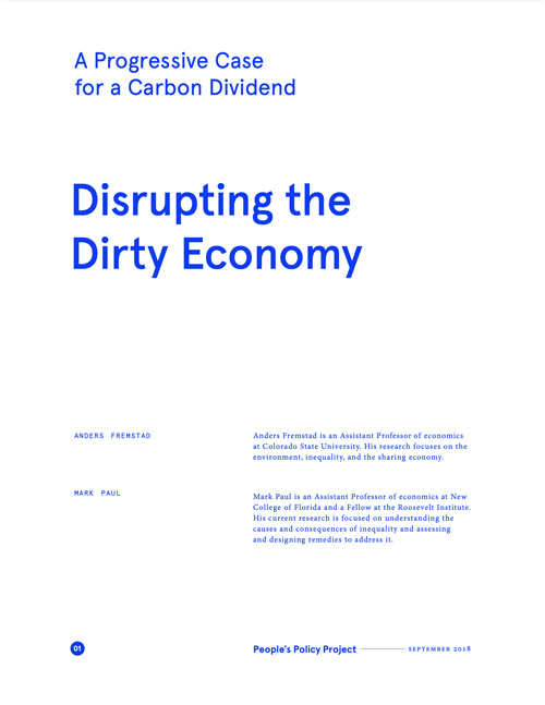 Cover of report